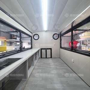 Remolque <span class=keywords><strong>de</strong></span> Comida con Certificación DOT, Fabricado en Acero Galvanizado, para Hamburguesas, Papas Fritas, Hot Dogs y Bocadillos |   Carrito <span class=keywords><strong>de</strong></span> Comida Móvil para la Calle - Product Image 2