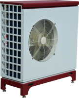 Pompe à chaleur air-eau électrique R32 avec contrôle Wi-Fi, type split 10 kW, type à accumulation, compresseur Hitachi Scroll, température maximale 55°C