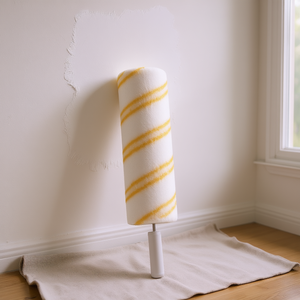 D0100X37PBX Lot de 9 rouleaux à peinture de 3/8 po en nylon pour peinture murale, outils de bricolage - Product Image 2