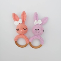 Logo gratuit Plusieurs styles tricotés à la main Animal en peluche Crochet Cotton Doll Baby Toys Educational Baby Toys for Kids