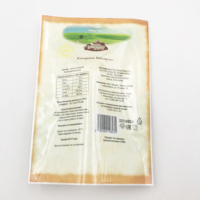 Sachets plats en aluminium imprimés sur mesure pour l'emballage alimentaire de café et de thé, scellés sur trois côtés, vente en gros