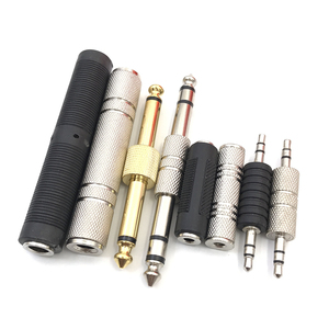 <span class=keywords><strong>Adaptador</strong></span> Convertidor de Conector de <span class=keywords><strong>Audio</strong></span> Estéreo de 6.5mm <span class=keywords><strong>Macho</strong></span> <span class=keywords><strong>a</strong></span> 6.5mm <span class=keywords><strong>Macho</strong></span>, Conector de <span class=keywords><strong>Audio</strong></span> de 3.5mm <span class=keywords><strong>Hembra</strong></span> <span class=keywords><strong>a</strong></span> <span class=keywords><strong>Hembra</strong></span> para Altavoz - Product Image 1