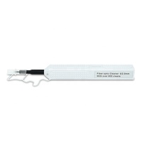Stylo de nettoyage de fibres optiques One Click Cleaner CLEP-20 pour connecteurs SMPTE/LEMO 2.0mm, plus de 800 nettoyages, type poussoir, antistatique, antidérapant