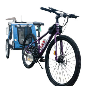 Remorque de luxe électrique à 4 roues <span class=keywords><strong>pour</strong></span> animaux de compagnie, conçue <span class=keywords><strong>pour</strong></span> la promenade des chiens, avec un design ingénieux à attacher au vélo, <span class=keywords><strong>pour</strong></span> petits chiens, en métal - Product Image 5