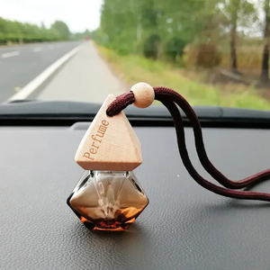 Botella de perfume para coche de 8ml al por mayor, ambientador colgante para difusor de aceite esencial, fragancia, contenedor de vidrio vacío, mínimo 100 Uds. - Product Image 2