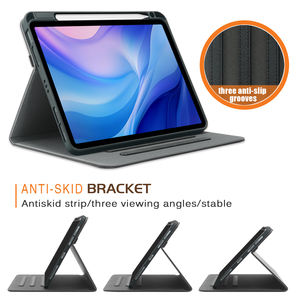 Antichoc trois Angle de vision souple en cuir PU TPU avec porte-stylo étui pour tablette de réveil de sommeil pour <span class=keywords><strong>iPad</strong></span> <span class=keywords><strong>Air</strong></span> 13 2024/Pro 12.9 <span class=keywords><strong>2022</strong></span> - Product Image 6