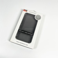 Boîtes à tiroirs blister en PVC avec logo personnalisable Emballage coulissant en carton blanc pour boîte de haut-parleurs de caméra de téléphone portable