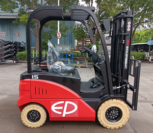 Carretilla elevadora eléctrica con batería de ácido, 4 ruedas, 1,5 T/2,0 T/2,5 T, carga libre para palanca de servicio pesado, 8 horas de operación, EP, China - Product Image 4