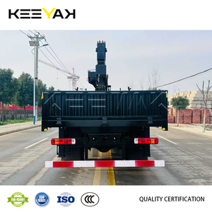 中国工厂一汽4*2车载式起重机液压伸缩式吊车吊臂货物运输吊车出售 - Product Image 5