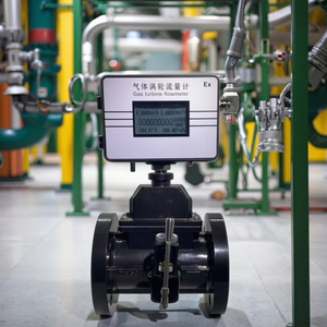 Customizable Stainless Steel Gas <strong>Turbine</strong> <strong>Flowmeter</strong> with OEM Support +/-1.5% Accuracy 0.05~80 Nm/s Flow Rate 1 Year Warranty - Product Image 3