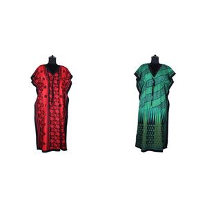 เดรสยาวแฟชั่นคอลเลกชั่นผ้าคอตตอนแขนปีกค้างคาวใส่2025ใส่ไปงานปาร์ตี้ไซส์ใหญ่พิเศษสำหรับผู้ใหญ่ - Product Image 1