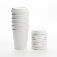 Gobelets jetables P&M à double paroi, qualité alimentaire, étanches, pour café, thé, vin, eau minérale, tequila, 12oz/16oz, avec couvercle, logo personnalisé, en gros