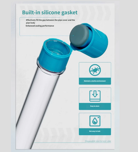 Vial de Medio de Cultivo Estéril de un Solo Uso, Vial para Cultivo Microbiano, Vial Transparente de Fondo Plano, 25 ml - Product Image 2