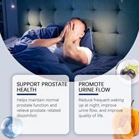 Docteat 60 capsules Prostate Complex pour améliorer la fonction urinaire et sexuelle, réguler les niveaux hormonaux, capsule naturelle pour la prostate