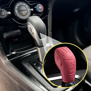 Funda de Silicona Suave para Palanca de Cambios de <span class=keywords><strong>Ford</strong></span> Focus, Funda Antideslizante para Fiesta Mondeo <span class=keywords><strong>EcoSport</strong></span>, Protección Interior del Automóvil - Product Image 6