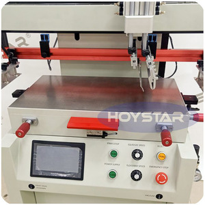 Machine de sérigraphie semi-automatique pour l'emballage de boîtes en carton ondulé sérigraphie de sacs à provisions kraft plats 40x60 - Product Image 6