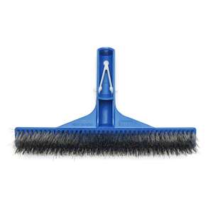 Brosse à algues robuste et écologique en fil d'acier inoxydable de 10 pouces, conçue pour les piscines en béton, les piscines bronze et les allées. - Product Image 5