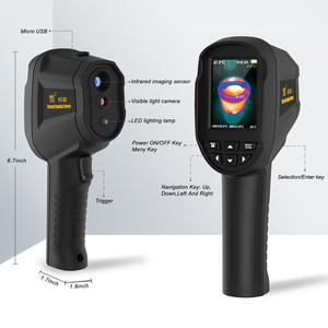Em Estoque Câmera Térmica Infravermelha Profissional HTI HT-06 256x192 Alta Resolução WIFI - Product Image 3