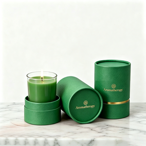 กล่องบรรจุภัณฑ์ทรงกระบอกกระดาษสำหรับขวดน้ำหอมแบบกำหนดเอง - Product Image 3
