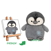 Jouet en peluche super doux brodé sur mesure - Cadeau mignon pour les fêtes