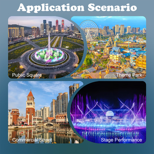 Nouveau modèle 2026 : Équipement de fontaine musicale, fontaine dansante, fontaine de jardin pour hôtel/piscine/villa/étang - Product Image 2