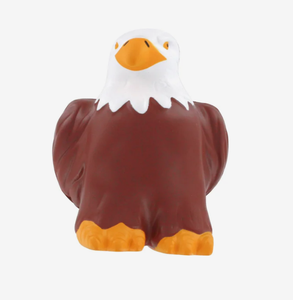 Balle anti-stress <span class=keywords><strong>en</strong></span> mousse <span class=keywords><strong>en</strong></span> forme d'aigle personnalisée avec logo sur mesure – Cadeau promotionnel - Product Image 3