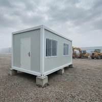 Maison préfabriquée modulaire portable de 20 pieds, type Tiny House, hôtel, camping, dortoir, maison conteneur détachable