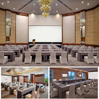 Meubles de bureau modernes personnalisés pour salles de réunion, ensemble complet de mobilier hôtelier, mobilier de salle de formation, table et chaises de bureau pour salles de conférence
