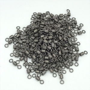 Anzuelo Giratorio Tengfei para Pesca, Acero Inoxidable, Cobre Negro, Anzuelos Giratorios y de Ojo para Pesca en Agua Salada TF-102 - Product Image 1