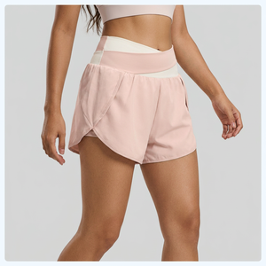 Shorts Deportivos de Cintura Alta para Mujer, de Secado Rápido, con Bolsillo Interior de Doble Capa, Transpirables, Holgados, para Correr, Fitness y Yoga - Product Image 2