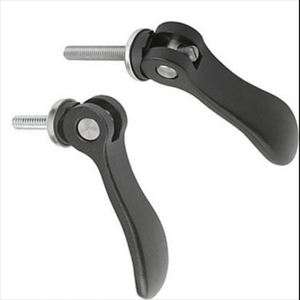 Poignée en aluminium noir CNC haute précision, levier de verrouillage à came réglable, pour perçage et brochage, fournisseur d'usine du Guangdong - Product Image 5