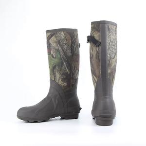 Bottes de travail en néoprène EVA imperméables et isolées pour adultes, fabriquées par un fabricant OEM, bottes de sécurité pour le travail, bottes en caoutchouc, bottes de pluie - Product Image 3