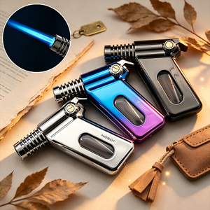 Briquet gonflable coupe-vent Jobon ZB216 avec allumage direct visible, carburant au <span class=keywords><strong>butane</strong></span> pour cigarette - Product Image 5