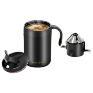 Cafetera de Camping Perfecta, de Acero Inoxidable, Reutilizable, con Jarra de Acero Inoxidable y Filtros de Café - Product Image 1