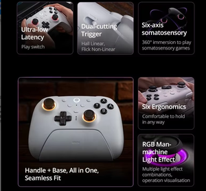 <span class=keywords><strong>8BitDo</strong></span> Ultimate 2 BT Gamepad TMR Joystick RGB-Beleuchtung Kabelloser <span class=keywords><strong>Controller</strong></span> für PC <span class=keywords><strong>Switch</strong></span> 2 - Product Image 6