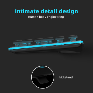 EWEADN Keyboard kabel 104-Key, Keyboard kantor & Gaming dapat disesuaikan dengan antarmuka USB Backlit LED harga grosir untuk komputer PC - Product Image 6