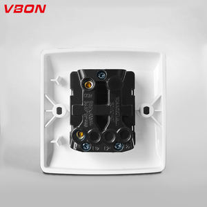 Perlengkapan Listrik VBQN Seri A61 Saklar Dinding PC Modern Lampu 2 Gang 2 Arah Saklar Dinding Listrik On/Off - Product Image 2
