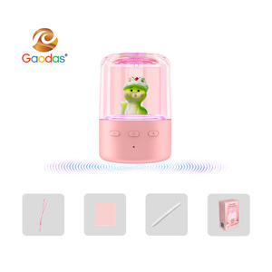 Latest Children Adult Christmas Birthday Electronic Gift DIY Writing Content Cute Doll <b>Small</b> Portable <b>Speaker</b> with Erasable Pen - Product Image 3
