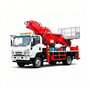 Camión con Plataforma de Trabajo Aérea de 32 m, Chasis de Camión Ligero Isuzu 4x4, Operación Ágil, Elevador de Cesta Pequeño para Reparación de Instalaciones Urbanas - Product Image 1