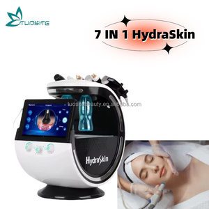 Appareil de soin du visage à 7 fonctions : Hydrodermabrasion, Jet d'oxygène ultrasonique, Peeling, Analyse et Nettoyage en profondeur de la peau - Product Image 6