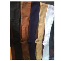 Chaussettes de compression en nylon noires Offre Spéciale 15-20mmHg d'équitation longues sports équestres Elite Knee High