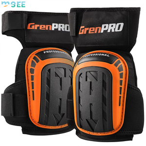 Genouillères renforcées SeeMore prêtes à l'emploi avec coussinets en gel, résistantes aux chocs et anti-perforation pour la construction, le soudage et le carrelage - Product Image 4