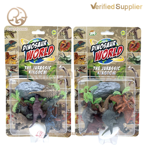 Mini PVC 10 pièces Modèle de dinosaure Mignon Simulation d'animal Petites figurines Jouets éducatifs pour enfants Cadeaux pour garçons et filles Jouets pour enfants - Product Image 6