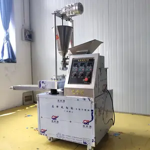 Gemüse gedämpft gefüttert Brötchen Fleisch Pau-Herstellungsmaschine gewerbe vollautomatischer Hersteller Baozi-Dampfer