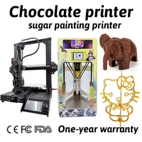 Máquina Profesional de Impresión 3D de Chocolate, Impresora de Dulces de Alta Velocidad de Grado Alimenticio para Pequeños Negocios, Pastelerías y Tiendas de Chocolate