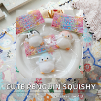 XBeing Factory Wholesale TPR Jouet Squishy pingouin mignon anti-stress collant Taba pour filles de 14 ans et plus Fabriqué en Chine
