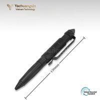 Stylo tactique Sminiker en alliage d'aluminium et acier inoxydable, multi-outils avec brise-vitre conique pour EDC, camping et voyages en extérieur