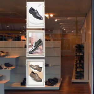 Boîte lumineuse LED en acrylique pour portrait, cadre photo suspendu rétroéclairé par LED, enseigne publicitaire lumineuse - Product Image 4