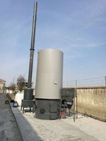 Generador de Aire Caliente de Biomasa, Calentador de Aire Caliente para Secado de Alimentos, Funciona con Astillas de Madera, Cáscara de Arroz y Pellets de Biomasa