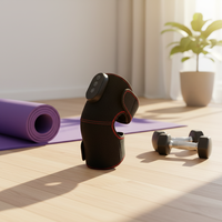 Bestseller Kabelloses Knie-Massagegerät mit Wärme, Vibration und Rotlichttherapie Tragbares Wiederaufladbares Knie-Heizkissen Geschenke